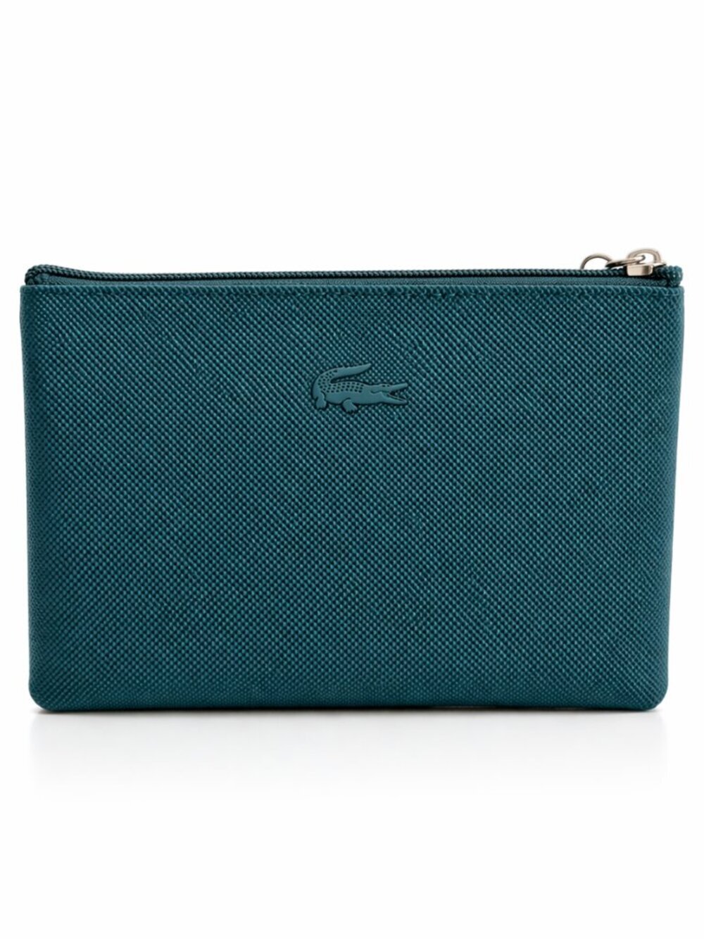 LACOSTE x Turkish Airlines Teal Mini Travel Amenity Kit Empty